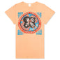 Kiss Crew Tee - Peach Fuzz