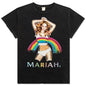Mariah Crew Tee - Coal Pigment