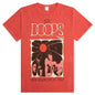 The Doors Break on Through Tee - Cherry