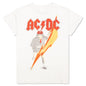 AC/DC High Voltage Tee - Off-White
