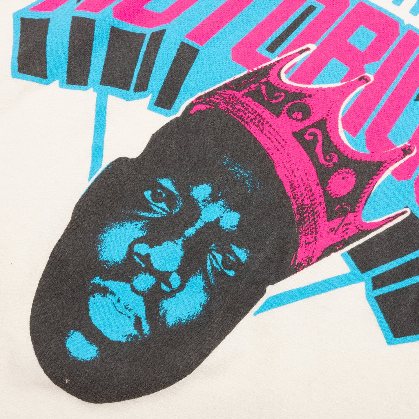 Brooklyn Notorious Crew Tee - Dirty White