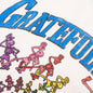Grateful Dead Dancing Skeletons Crew Tee - Off-White