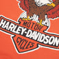 Harley Davidson Motor Cycles - Orange Crush