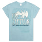 Led Zeppelin 1977 North American Tour Crew Tee - Blue Haze