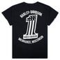 Ride to Live Live to Ride - Washed Black