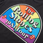 Rolling Stones 1981 Tour Colors Crew Tee - Coal Pigment