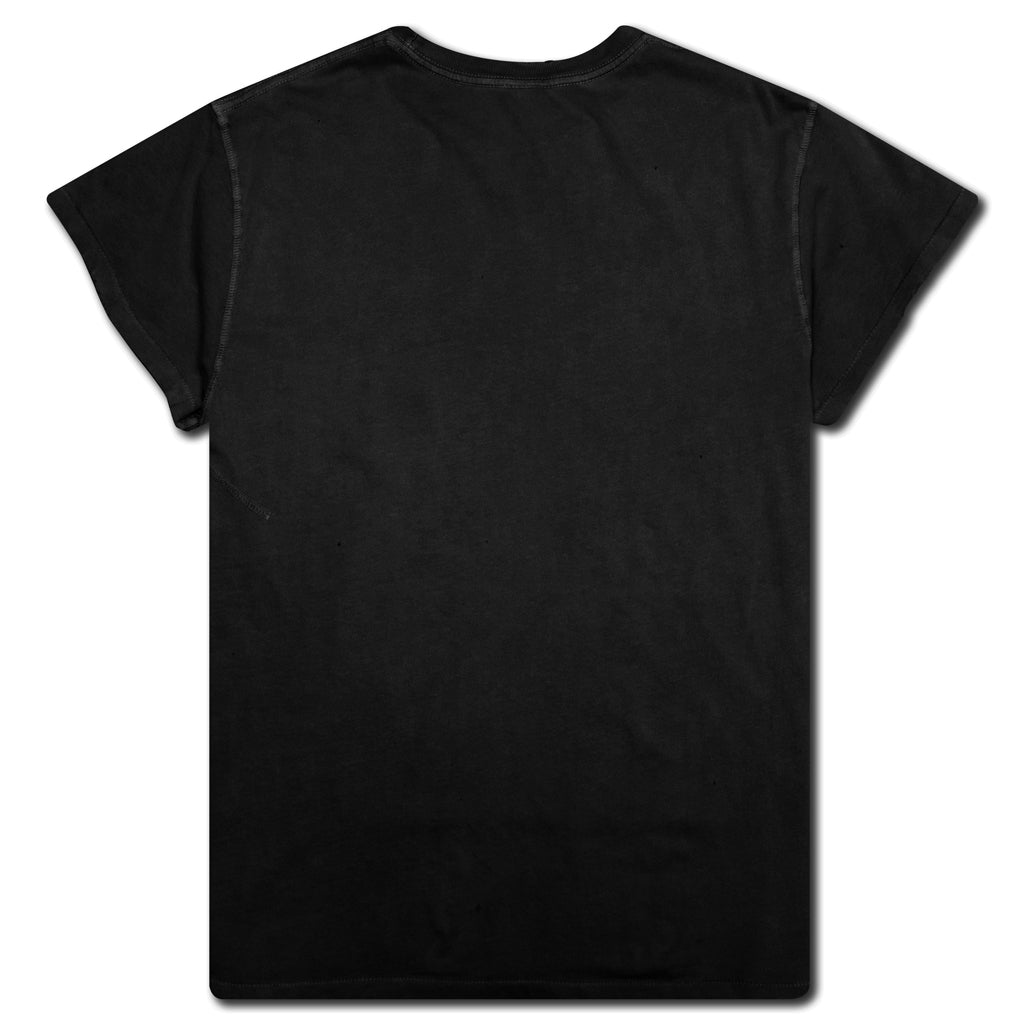 Rolling Stones 1981 Tour Colors Crew Tee - Coal Pigment