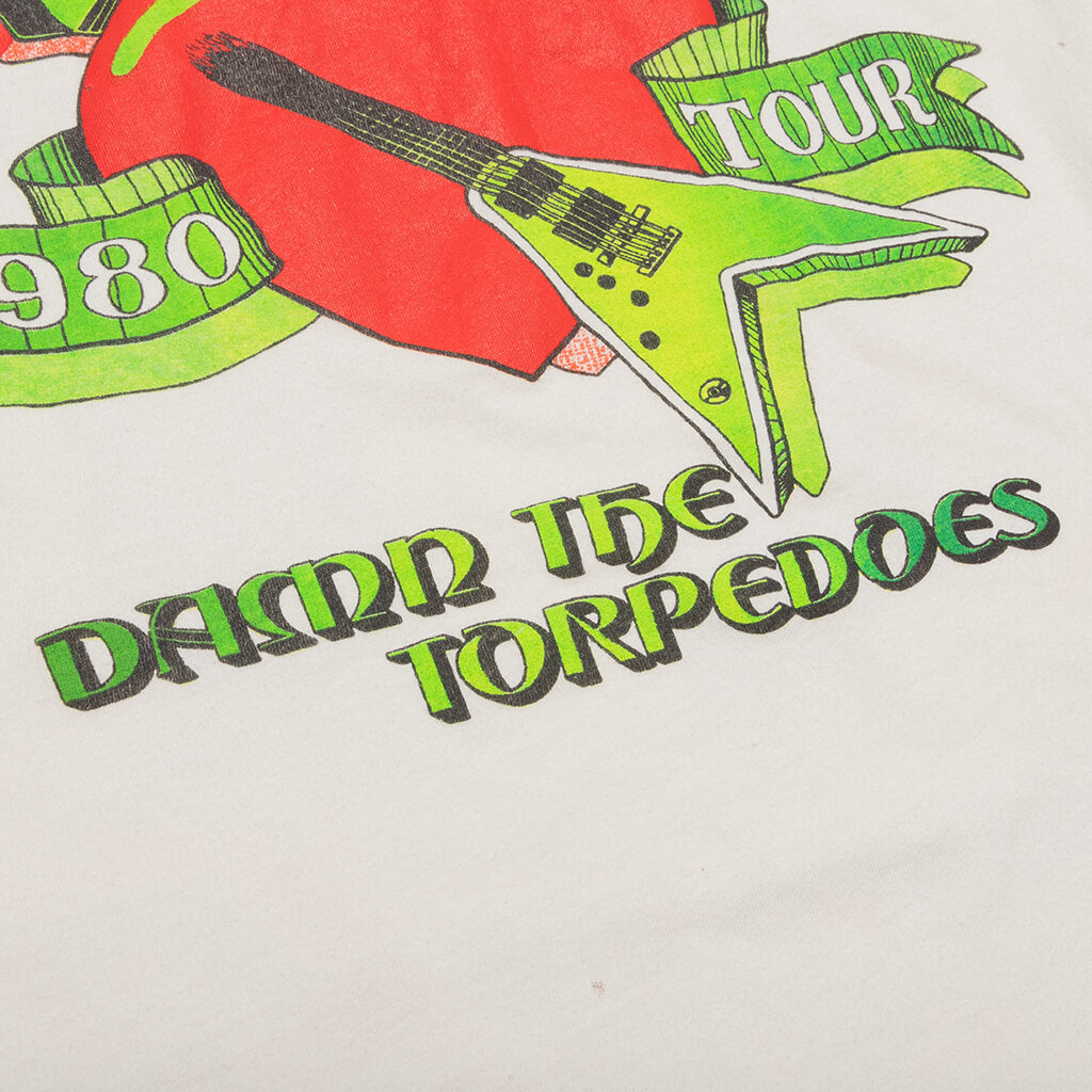 Tom Petty 1980 Tour Crew Tee - Off-White