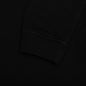 Upside Down Logo Hoodie - Black/White Embroidery