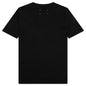 Numeric Logo Mako Cotton T-Shirt - Black