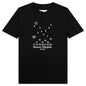 Numeric Logo Mako Cotton T-Shirt - Black