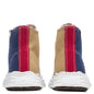 Original Sole Toe Cap Hi Sneaker - Navy/Beige
