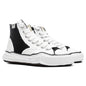 Peterson High OG Sole Rubber Painted Canvas Sneaker - Black/White
