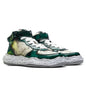 Wayne Brushed Patent Leather High - Green