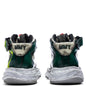 Wayne Brushed Patent Leather High - Green