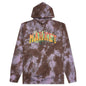 Arc Herbal Remedy Tie-Dye Hoodie - Purple/Grey/White
