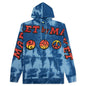 Cali Lock Gradient Tie-Dye Hoodie - Blue