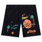 Meet Me Offline Shorts - Black
