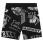 Monogram AOP Grayscale Sweatshorts - Black