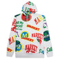 Monogram AOP Hoodie - Ash Grey