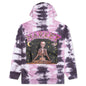 Namaste Bear Day and Night Hoodie - Lavender Lizard Tie-Dye