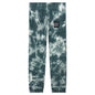 Tie-Dye Pocket Arc Reflective Sweatpants - Smoke Clouds Tie-Dye