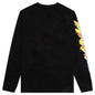 Racing Stripe L/S T-Shirt - Black