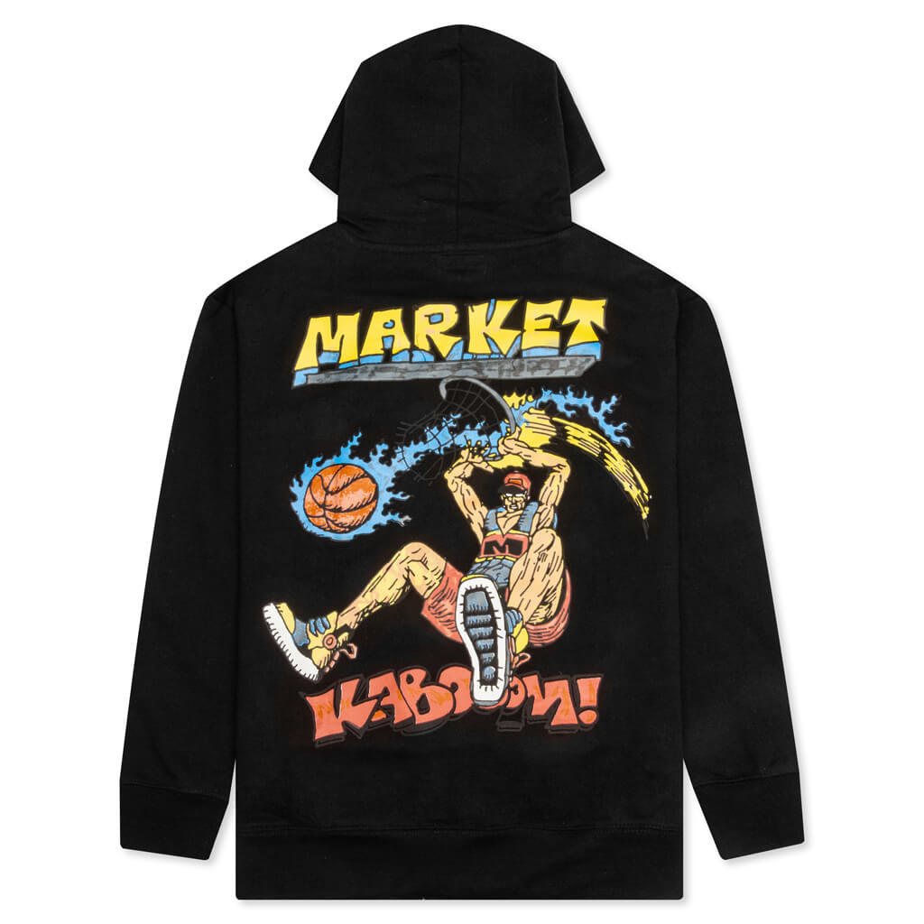Slam Dunk Sketch Hoodie - Black