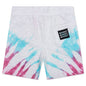 Smiley Beyond Space And Time Tie-Day Sweatshorts -Purple