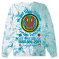 Smiley Design Institute Tie Dye Crewneck Sweatshirt - Two Tie Dye