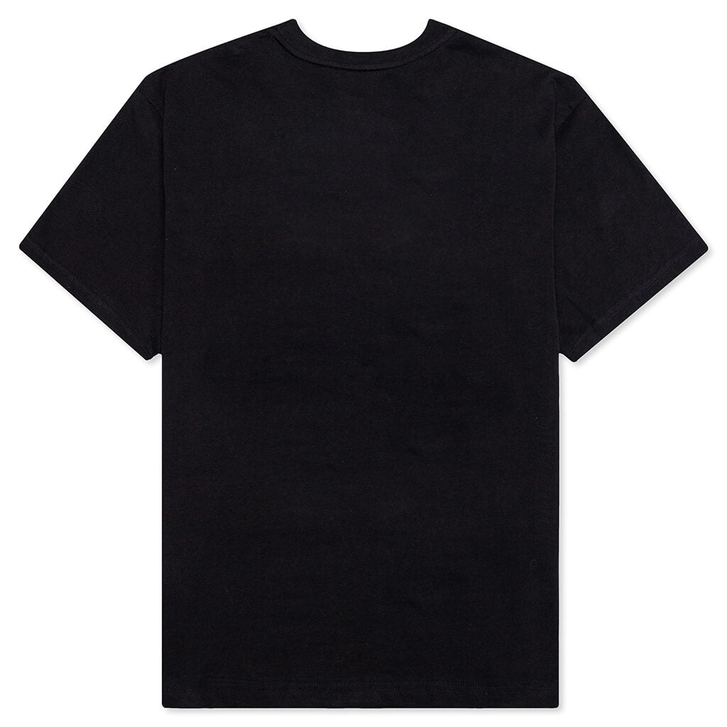 Smiley Don't Happy, Be Worry Tee - Black