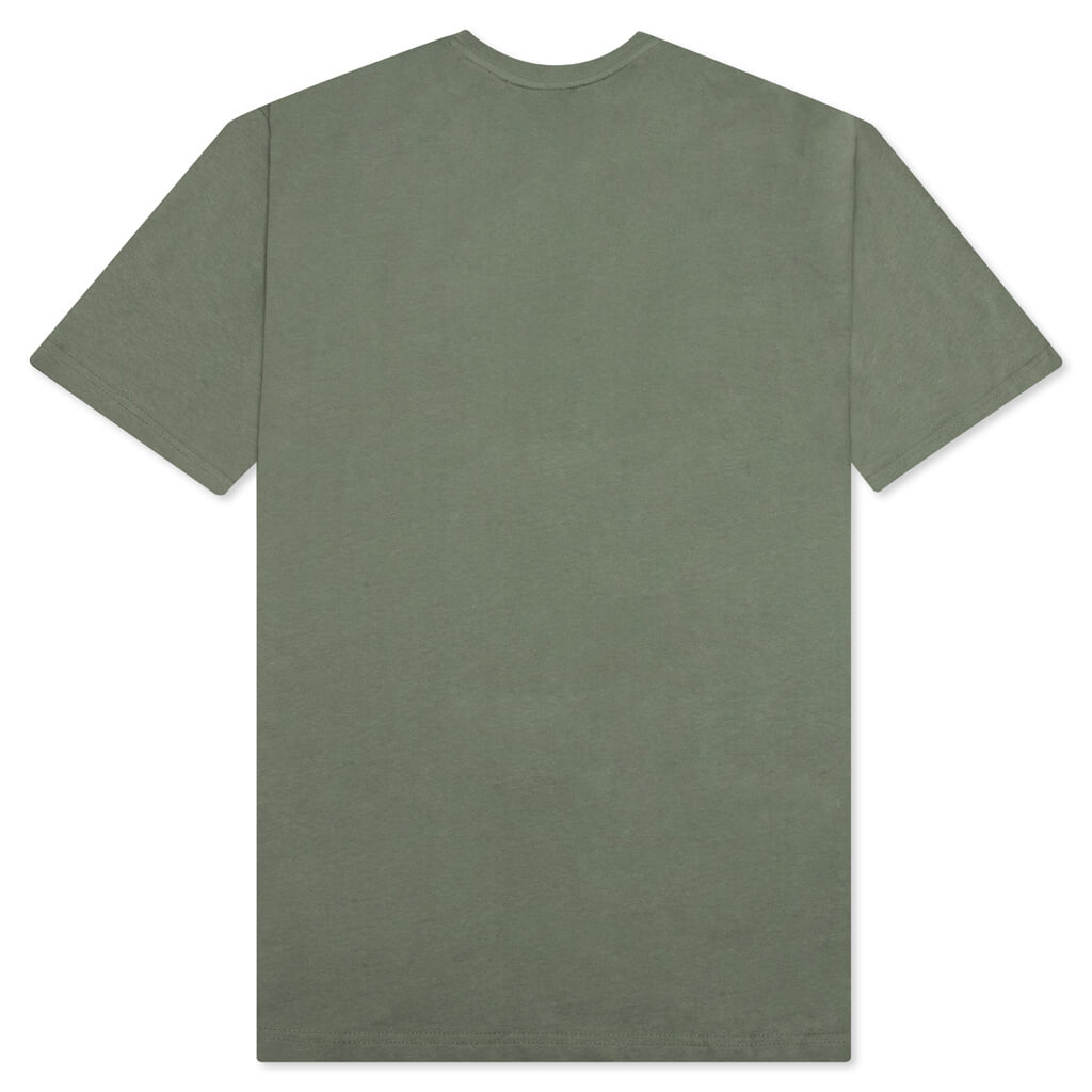 Smiley Don't Happy, Be Worry Tee - Green