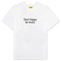 Smiley Earth on Fire T-Shirt - White