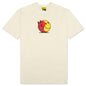 Smiley Good and Evil Tee - Cream