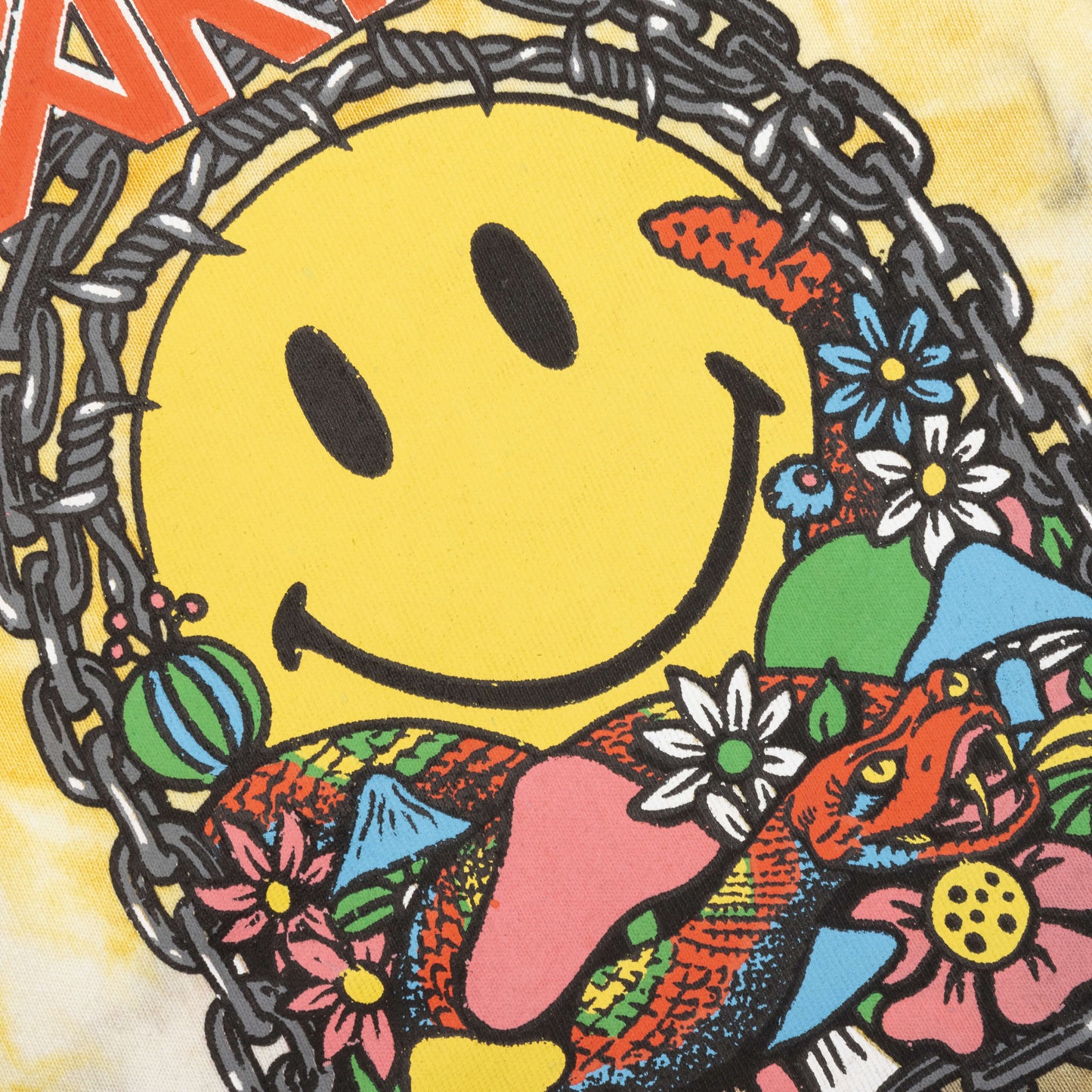 Smiley Iron Tie Dye Shorts - Tie Dye