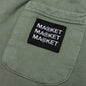Smiley Look At The Bright Side Sweatshorts - Sage Green