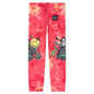 Smiley Look At The Bright Side Tie-Dye Sweatpants - Pink