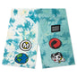 Smiley Design Institute Tie Dye Shorts - Two Tone Tie Dye