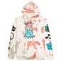 Smiley Records Angel Sigh Hoodie - Sand Tie-Dye