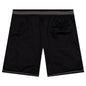 Smiley Shinning Mesh Shorts - Black