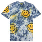 Smiley Sun Dye Tee - Yellow/Blue
