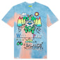 Work Life Balance Tie-Dye Tee - Water