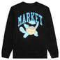 Market x Pokemon Squirtle Arc Chillin Crewneck Sweatshirt - Black