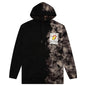 Smiley Rolling Stones Tie-Dye Hoodie - Black Tie-Dye