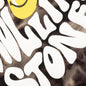 Smiley Rolling Stones Tie-Dye Sweatpants - Black Tie-Dye