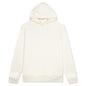 Hooded Brushed Logo Sweatshirt - Stone White