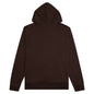 Long-Sleeved Hooded Sweatshirt - Cacao