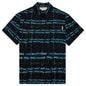 Camicia Logo Poplin S/S Shirt - Black