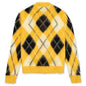 Brushed Wool Blend Cardigan - Maize