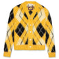 Brushed Wool Blend Cardigan - Maize